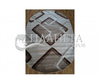 Синтетический ковер Meral 375 beige - высокое качество по лучшей цене в Украине